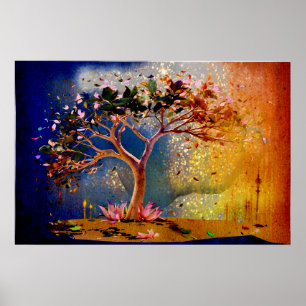 Poster *~* AP81 Parties scintillant artistique moderne Ar