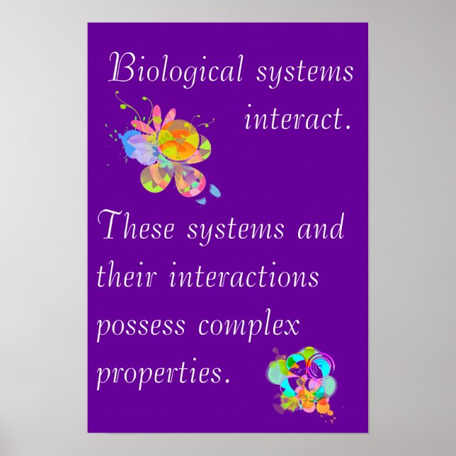 Poster AP Biologie Grande Idée 4 (Devant)