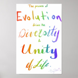 Poster AP Biologie Grande Idée One