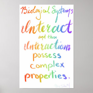 Poster AP Biologie Grande Idée Quatre