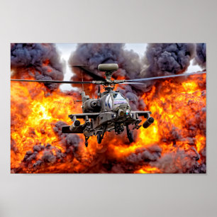 Poster Apache AgustaWestland AH1