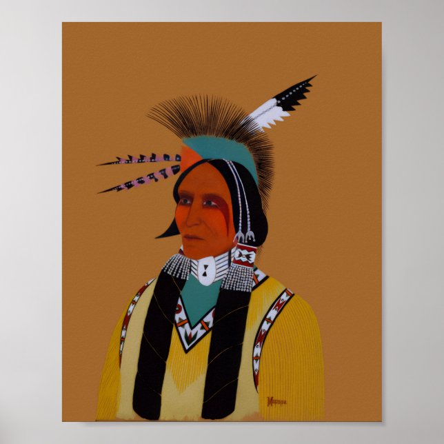 Poster Apache Ben (Devant)