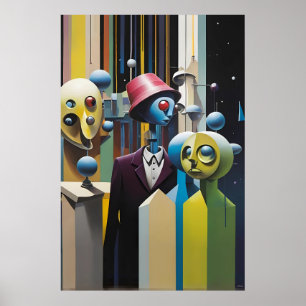 Poster Aperçu en Ponderland Ken Gage Psychedelic