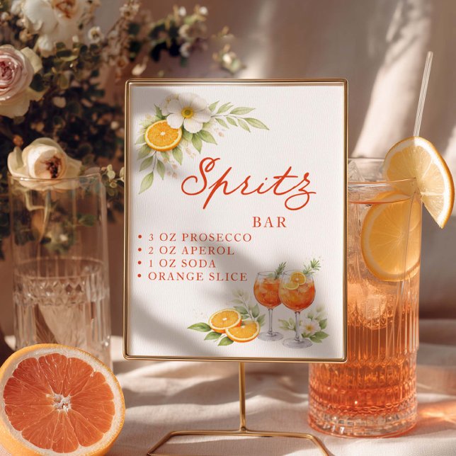 Poster Aperol Spritz Bar (Créateur téléchargé)