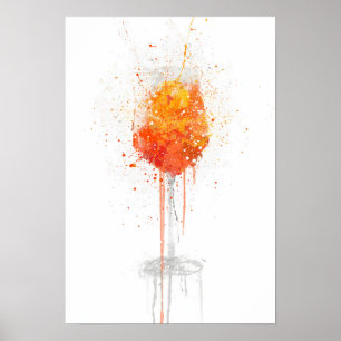 Poster Aperol Spritz Cocktail