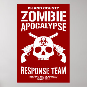 Poster Apocalypse de zombi