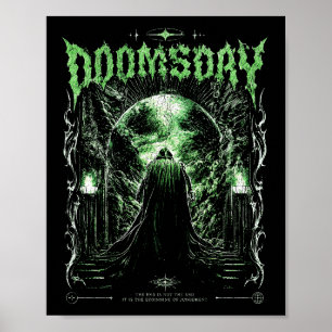 Poster Apocalypse sombre gothique Faucheur Fin du monde v