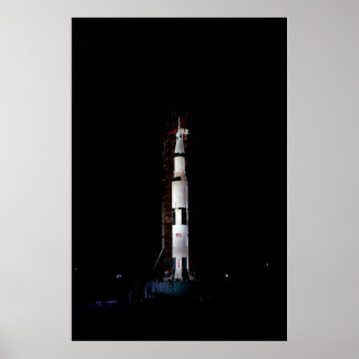 Poster Apollo 10 sur le panneau de lancement