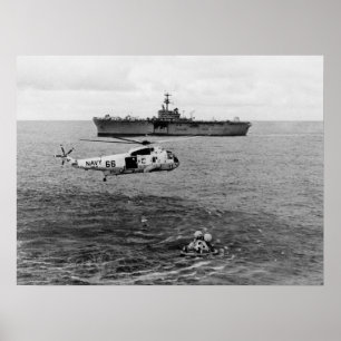 Poster Apollo 13 Splashdown & Recovery