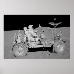 Poster Apollo 15 Lunar Roving Vehicle