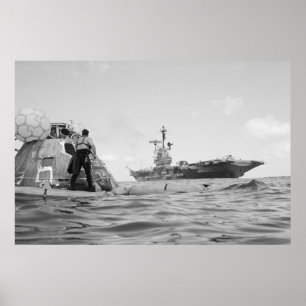 Poster Apollo 17 Splashdown & Recovery