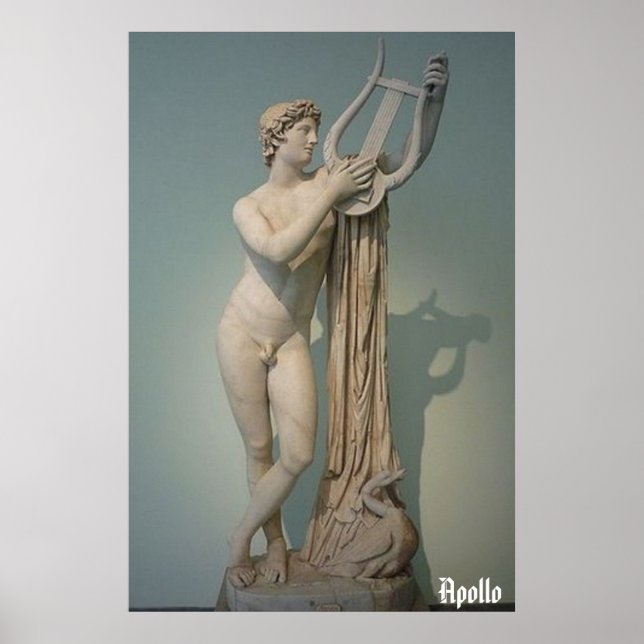 Poster Apollo / Dieu grec / (Devant)