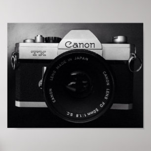 POSTER APPAREIL PHOTO CLASSIQUE