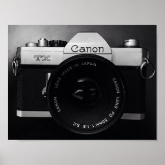 POSTER APPAREIL PHOTO CLASSIQUE