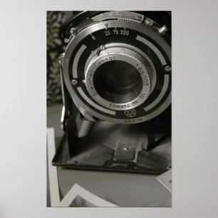 Poster Appareil-photo vintage