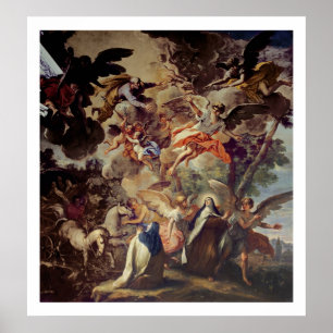 Poster Apparition de St Joseph vers St Theresa