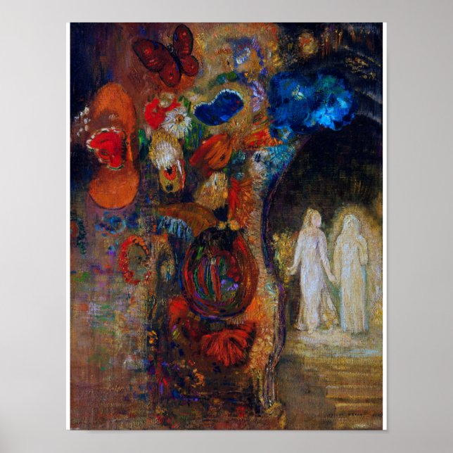 Poster Apparition, Redon (Devant)