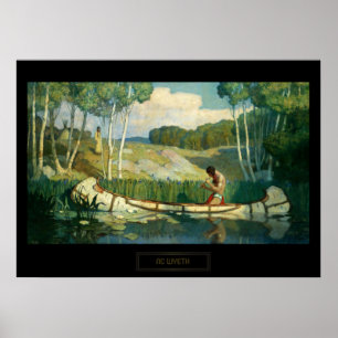 Poster Appel à l'amour de la peinture occidentale NC Wyet