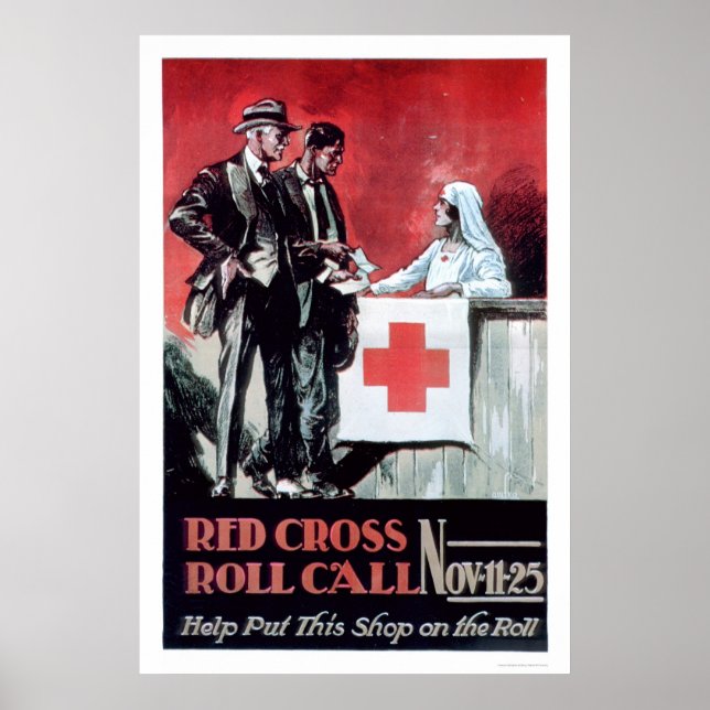 Poster Appel à roulement de la Croix-Rouge (US00203) (Devant)