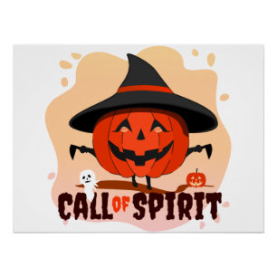 Poster Appel de l'Esprit d'Halloween