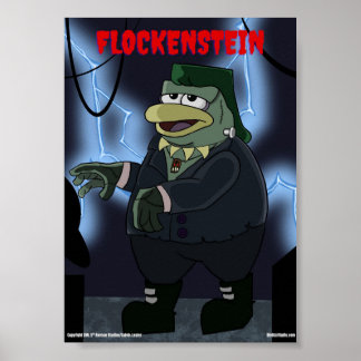 Poster Appel de l'oiseau x Monstres Classiques