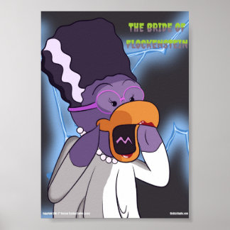 Poster Appel de l'oiseau x Monstres Classiques - Mariée