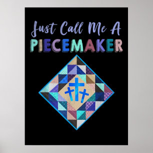 Poster Appelez-Moi Juste Une Couleur De Piecemaker Farbic