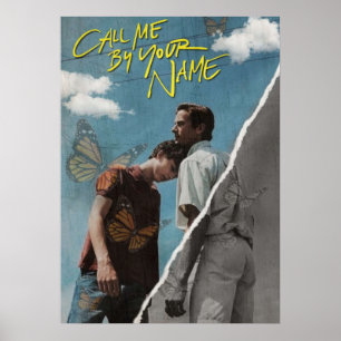 Poster appelez-moi par votre nom esthétique