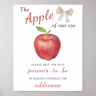 Poster Apple - Aidez les parents occupés à s'adresser à v