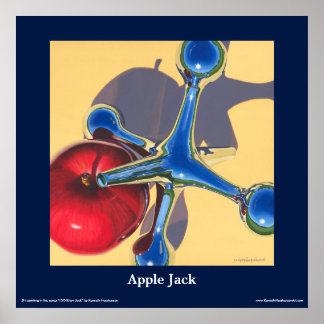 Poster Apple Jack Fine Art, 24" x 24"