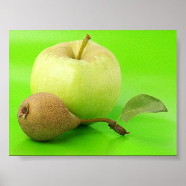 Poster Apple & Pear (Devant)