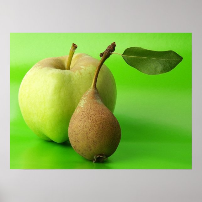 Poster Apple & Pear (Devant)