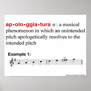 Poster Appologgiatura
