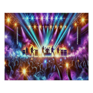 Poster 🎸 apporter l'énergie électrique d'un concert en d