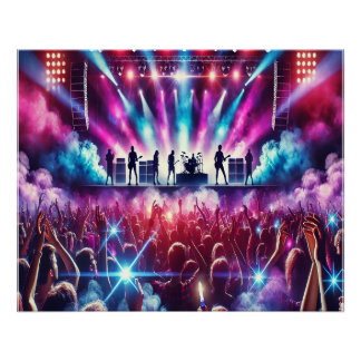 Poster 🎸 Apportez l'expérience du concert à votre écran!