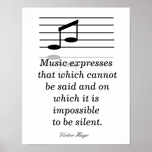 Poster Appréciation musicale - art (Devant)