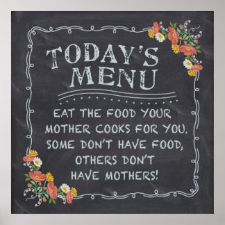 Poster Appréciez votre mère.