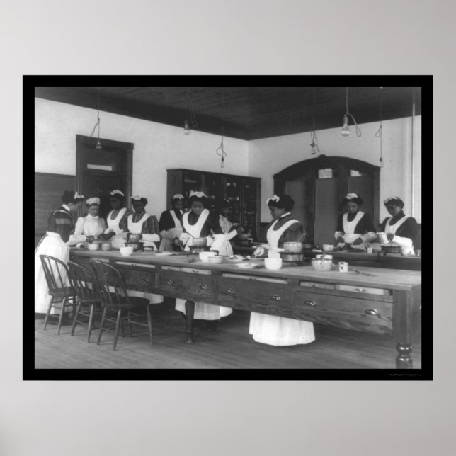 Poster Apprendre à cuisiner Hampton VA 1899 (Devant)