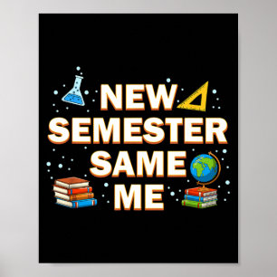 Poster Apprentissage pour les examens Étudiant Apprendre