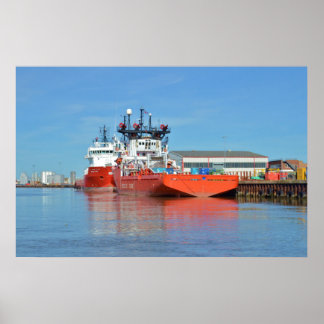 Poster Approvisionnement Navires Energy Lord Et Durga Dev