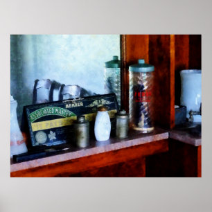 Poster Approvisionnements de coiffeur