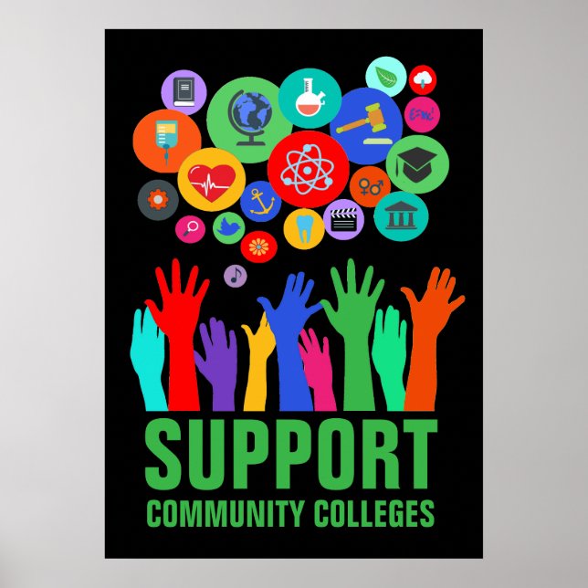 Poster Appui Collèges communautaires Accès Éducation 20X2 (Devant)
