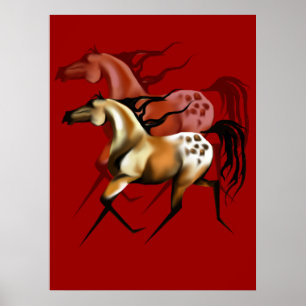 Poster Appy fonctionnant a ombragé l'affiche