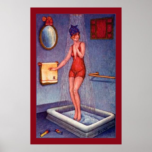 Poster Après la natation (Devant)