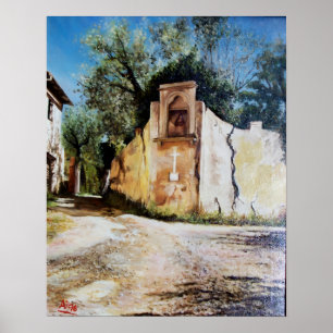 Poster APRÈS-MIDI À RIMAGGIO / Vue sur la Toscane