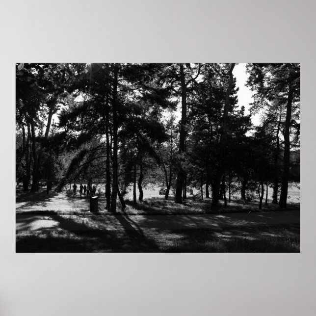 Poster Après-midi dans le parc (Devant)