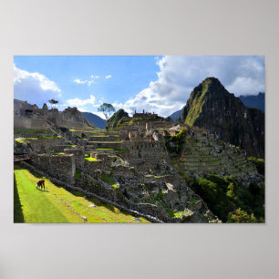 Poster Après-midi Machu Picchu