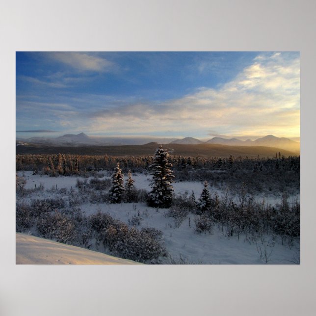 Poster Après-midi neigeux (Devant)
