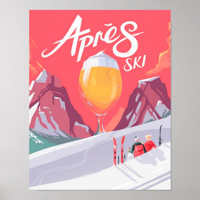 Poster Apres Ski (Devant)