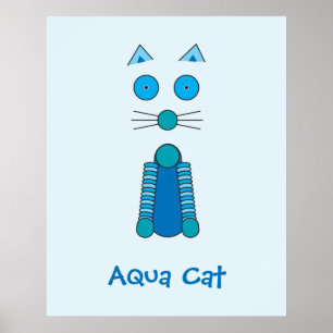 Poster Aqua CAT